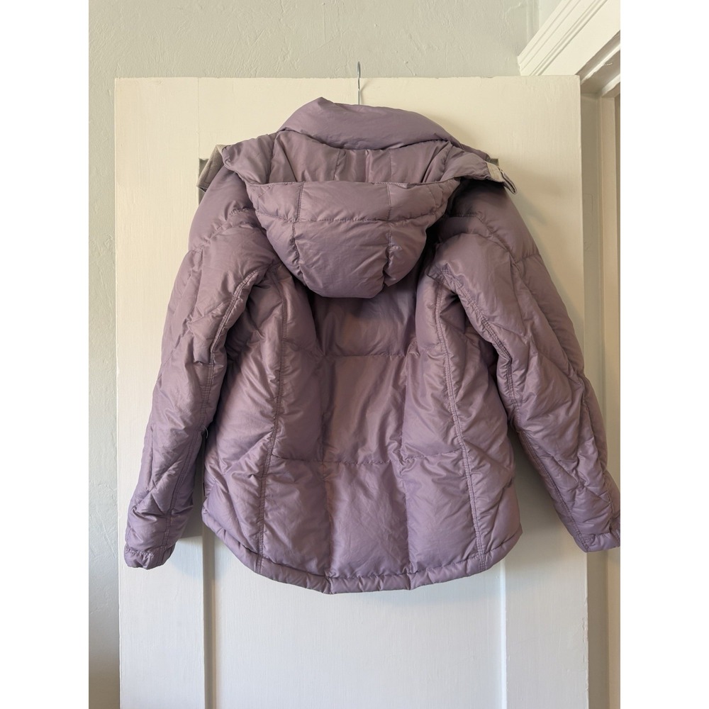 REI Vintage Goose Down Puffer Jacket Womens XS Lavender Purple Hooded Y2K - Picture 5 of 6